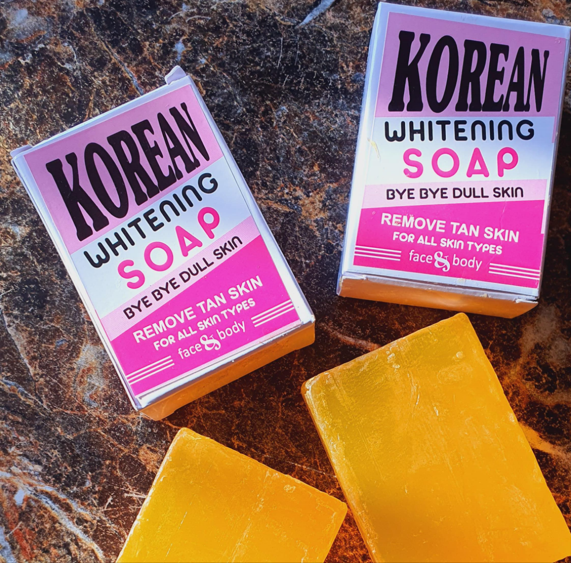 KOREAN WHITENING SOAP 2PS SE Orange excract
