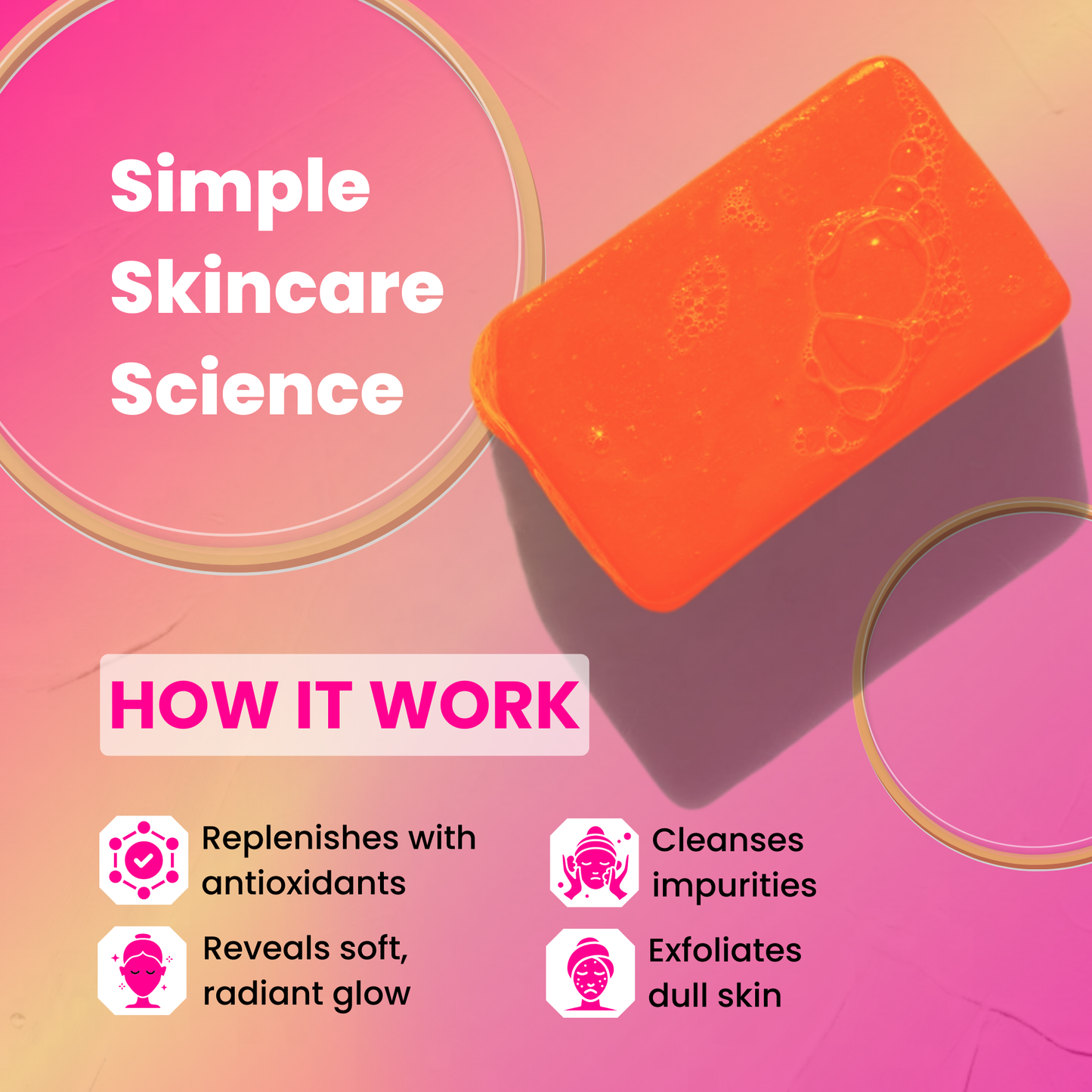 KOREAN WHITENING SOAP 2PS SE Orange excract